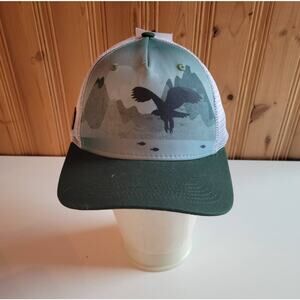 Telluride Locale Outdoor Flying Eagle Mesh Back Trucker Hat Adjustable